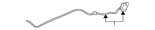 Genuine OE Land-Rover Release Cable - LR013889