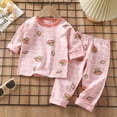 thumbnail image 2 of NIEWTR Toddler Baby Boy 2Pcs Outfits Pullover Tops + Drawstring Pants Set Fall Winter Set for 0 6 12 18 24 M 1t 2t 3t 4t 5t 6t,4-5 Years,Light Pink, 2 of 6