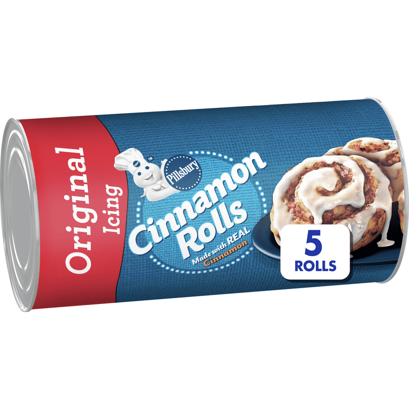 Pillsbury Cinnamon Rolls with Original Icing, 5 Count