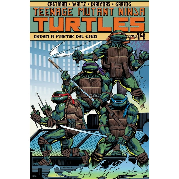 Libro Teenage Mutant Ninja Turtles Orden A Partir Del Caos Tomo 14b Tapa Blanda, Autor Kevin Eastman, Editorial Editorial Kamite