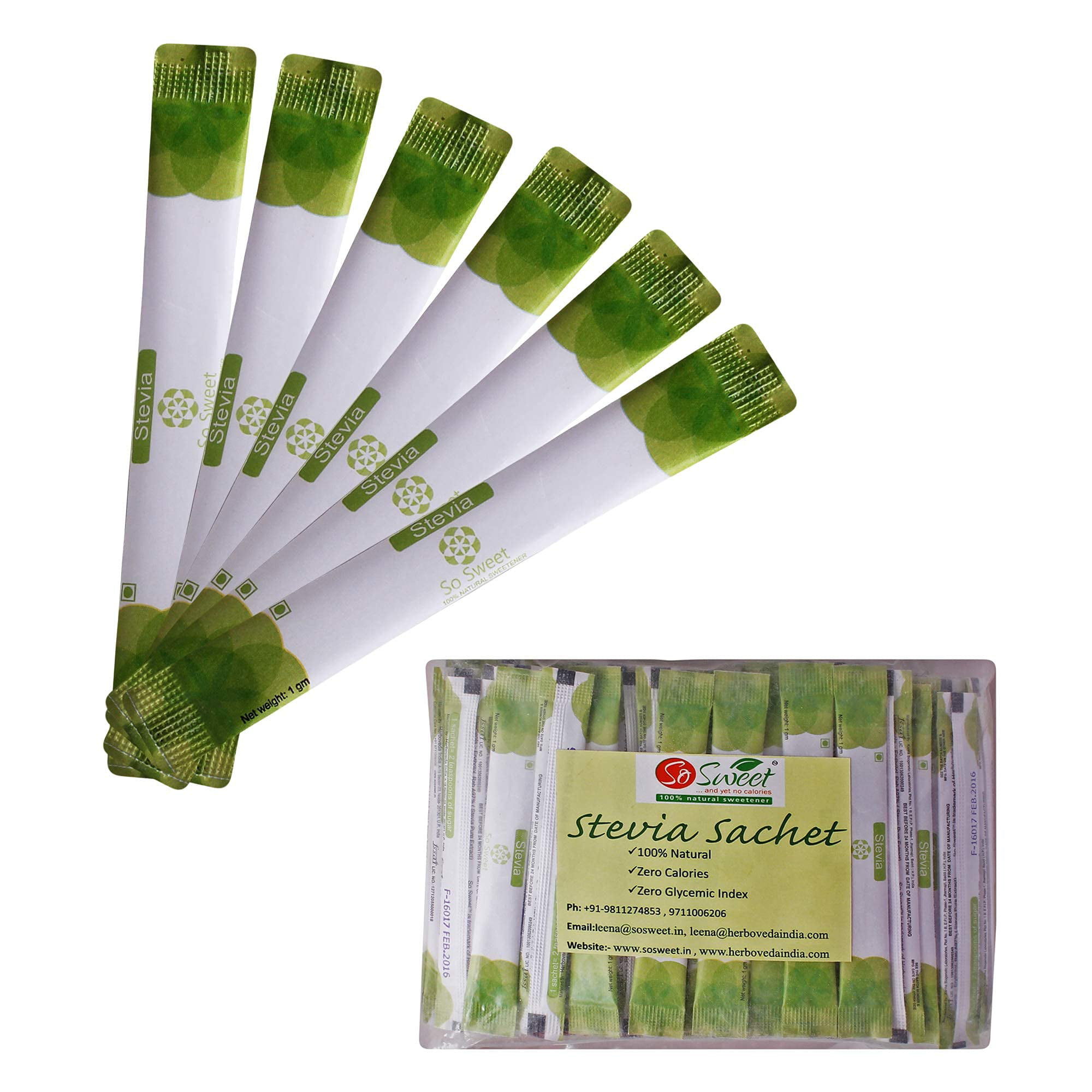 Buy So Sweet 100% Natural Sugarfree Sweetener Stevia Spoonable Powder 1000  gm online at best price-Sweeteners