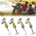 thumbnail image 2 of 2pcs Fishing Spoons Metal Lures with Hook Rotating Hard Fishing Lures, 2 of 13