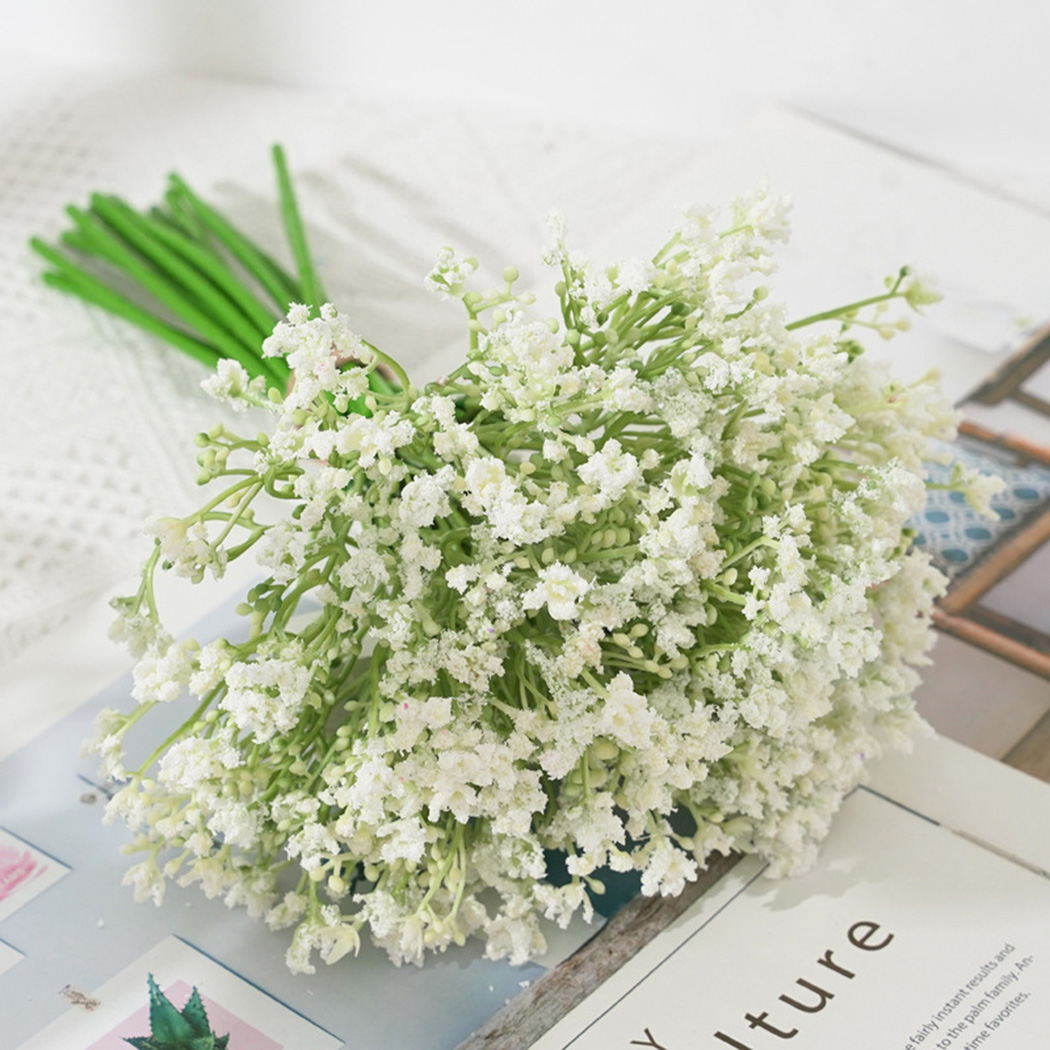 Gypsophila Baby S Breath Artificial Fake Flowers Family Wedding Decoration Walmart Com Walmart Com