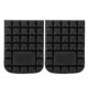 thumbnail image 5 of 2pcs Black Knee Pad for Protection Suitable for Sports and Daily Use Made of EVA and Rubber, 5 of 5