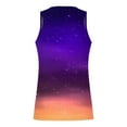 thumbnail image 3 of Big & Tall Tank Tops for Men S-4X Plus Size Sleeveless Crewneck T-Shirts Athletic Workout Mens Trendy Gradient Printed Pullover Tees Shirts, 3 of 4