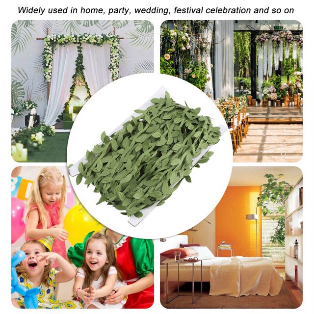 Green Leaf Vine, Beautiful Green Leaves Leaf Trim, Vivid For Home Party