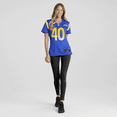 thumbnail image 2 of Women's Jesse Luketa  Royal Los Angeles Rams Team Game Jersey S, 2 of 3