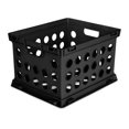 thumbnail image 6 of 6 Pack Versatile Plastic Bin, Letter or Legal-Sized File Storage, Black, 6 of 6
