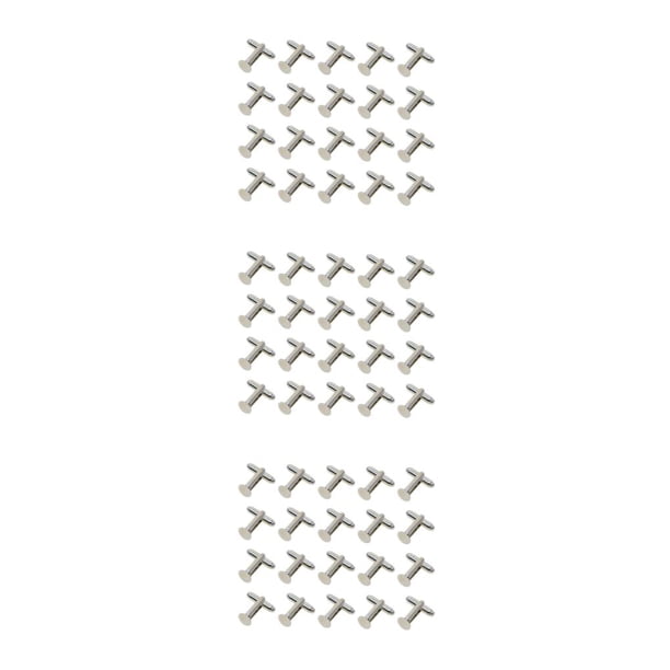Billuyoard 20 piezas, 8mm, cabujón en blanco, Bases de configuración de gemelos, gemelos formales DIY Type1 NO1