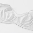 thumbnail image 6 of Jelly Bras for Women Padded Bras Soft Intentions Jelly Wireless Bra Lifting Bra Sports Bras Balconette Bra Soft Bras Wireless Bras Mesh V‑Neck Sheer Mesh Top Bra Adjustable Thin Straps White, 6 of 9