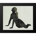 thumbnail image 2 of Wang, Melissa 24x20 Black Modern Framed Museum Art Print Titled - Folded Figure IV, 2 of 5
