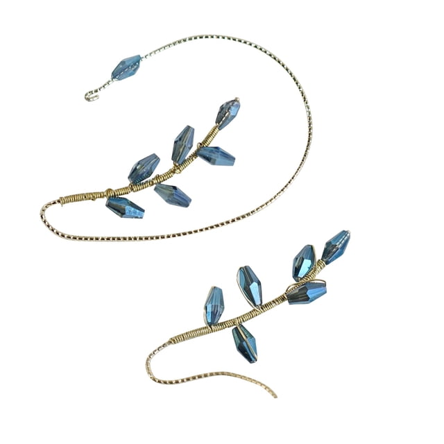 Xihbxyly Ensemble de Boucles d'Oreilles à Clipser et Perforées avec Style Rétro et Design Léger, Cadeau de Vacances