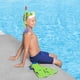 thumbnail image 4 of Juego de Snorkel Buceo Infantil Bestway 7 Años verde Aletas Ajustables Comódas, 4 of 4