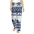 thumbnail image 2 of Kdxio Women's Comfy Stretch Sea Underwater Animals1Print Drawstring Pajama Pants-X-Large, 2 of 9