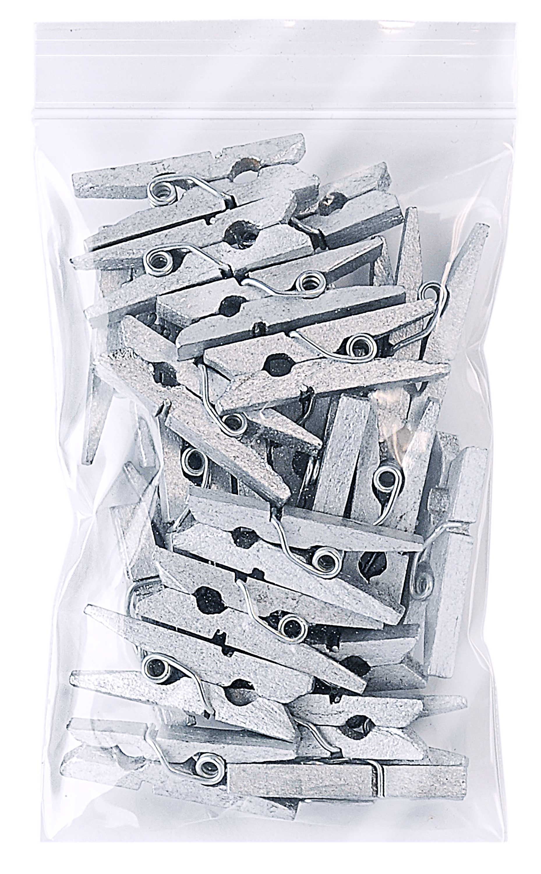 Hello Hobby Reclosable Poly Bags, Clear, 2 in x 3 in, 100 Pack