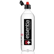 Essentia Ionized Alkaline 9.5 pH Bottled Water, 700 ml, Sport Cap (Pack of 24)