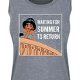 thumbnail image 3 of Disney Princess - Waiting For Summer - Women's Racerback Tank Top, 3 of 5