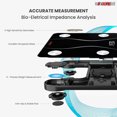 thumbnail image 4 of Digital Scale Precision Bathroom Scale Display Step-On Technology Body Weight (01 B Black), 4 of 12
