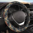 thumbnail image 4 of Uemuo Starry Sky White Horse Printed Car Elastic Steering Wheel Cover - Universal Car Accessory for Diverse Cars Anti-Slip, and Comfortable- 15", 4 of 8