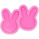 thumbnail image 4 of Molde de pendientes con forma de conejo YONGSHENG BRILLANTE silicona de resina, 4 of 4