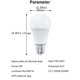 thumbnail image 5 of Smart Light Living Room Aplicación KTV Control E27 Dimmable Baja Banquete Banquete Lectura Accesorios de Iluminación Hogar Suministros Inteligentes Sweethay HA011949-00B, 5 of 7
