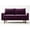 Eggplant Purple, variant on Koby Home Sectional Sofa 58" Loveseat Couch Sofas Couches for Living Room Olive Green