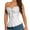 White, variant on Gkeoshab Corsets for Women Lace Bustier Corset Crop Tops for Women - Spaghetti Strap Corset Bustier Fashion Going Out Top Shapewear Sky Blue XS
