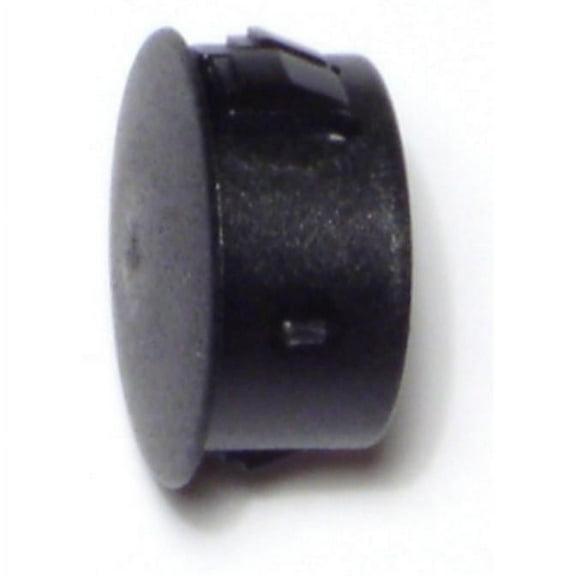 11/16" Black Nylon Plastic Flush Head Hole Plugs HPN-069 (8 pcs.)