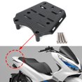 thumbnail image 4 of Estante portaequipajes, aleación de aluminio CNC para motocicleta, portaequipajes trasero para motocicleta, estante portaequipajes para motocicleta, diseño a prueba de futuro, 4 of 7