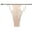 Beige, variant on Elegant Underwear for Women, Sparkling Rhinestone Strap Thong Panties, Breathable Lace Seamless Underwear for Women, Soft Invisible G-String