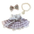 thumbnail image 2 of BotaniNest Robe Poupée Vêtements Filles Tenue de Jeu Tissu Doux Costume pour Enfants de 3+ Ans Fête Déguisement Jeu d'Imitation, 2 of 3