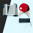 thumbnail image 6 of yotijay Pong Paddles Set Rackets and Balls pong Paddle Portable Retractable Net Grey, 6 of 9