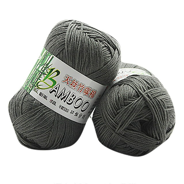 Xihbxyly Artículos Por Menos de $10 Nuevo Hilo de Lana Punto de Ganchillo Natural, Suave y Cálido, 50G
