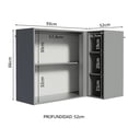 thumbnail image 3 of Alacena Gabinete Superior De Esquina Cocina Madesa Nice GG 1, 3 of 8