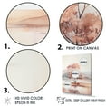 thumbnail image 3 of Designart "Charming Minimalism In Pink Nature Scenes" Tree Floater Framed Canvas Art Print, 3 of 5