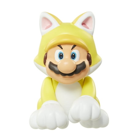 Nintendo 2.5" Limited Articulation Cat Mario