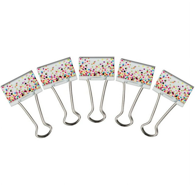 Teacher Created Resources Pinces à Confettis, Couleurs Assorties, 48 Unités, Lot de 6