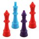 thumbnail image 5 of EeaseMX 4 mordedores con forma de ajedrez para bebés (colores surtidos), 5 of 7