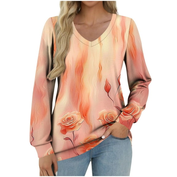 New Arrival Beifu Boho Tops For Women Long Sleeve Womens Tops Casual Summer Women Blouses Casual Floral Cotton Linen Shirts For Women Boho Loose Spring Clothes