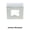 Chrome, variant on HR-LED87S-WT-WAC Lighting-Ledme-4.8W 1 LED Square Recessed/Surface Mount Button Light-2.25 Inches Wide by 2.25 Inches High-3000 Color