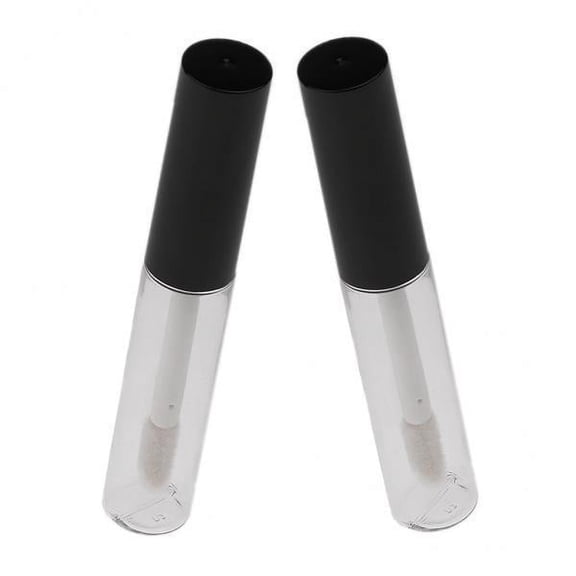 Gazechimp 3x2 Pieces 4ml Clear Empty Lipstick Lip Oil Lip Gloss Tubes Lip Balm Bottles 3 Pcs