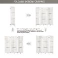 6Room Divider, FoldingScreen, Portable Freestanding Room Dividers
