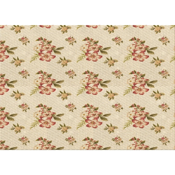Ahgly Company Indoor Rectangle Patterned Peru Brown Area Rugs, 5' x 7'