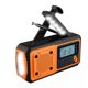 thumbnail image 2 of Radio de emergencia solar digital Radio de alerta meteorológica con manivela de 4000 mAh (versión de la UE) WDOplteas Para estrenar, 2 of 9