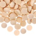thumbnail image 1 of MesaSe 200 Pcs Demi-Perles Rondes en Bois Non Finies pour Bricolage, 1 of 6