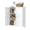 White, variant on LEDREM Bathroom Cabinets Freestanding, Bathroom Storage Floor Cabinet with Doors and Adjustable Shelves, Green