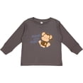thumbnail image 3 of Inktastic Memaw's Little Monkey Boys or Girls Long Sleeve Toddler T-Shirt, 3 of 5