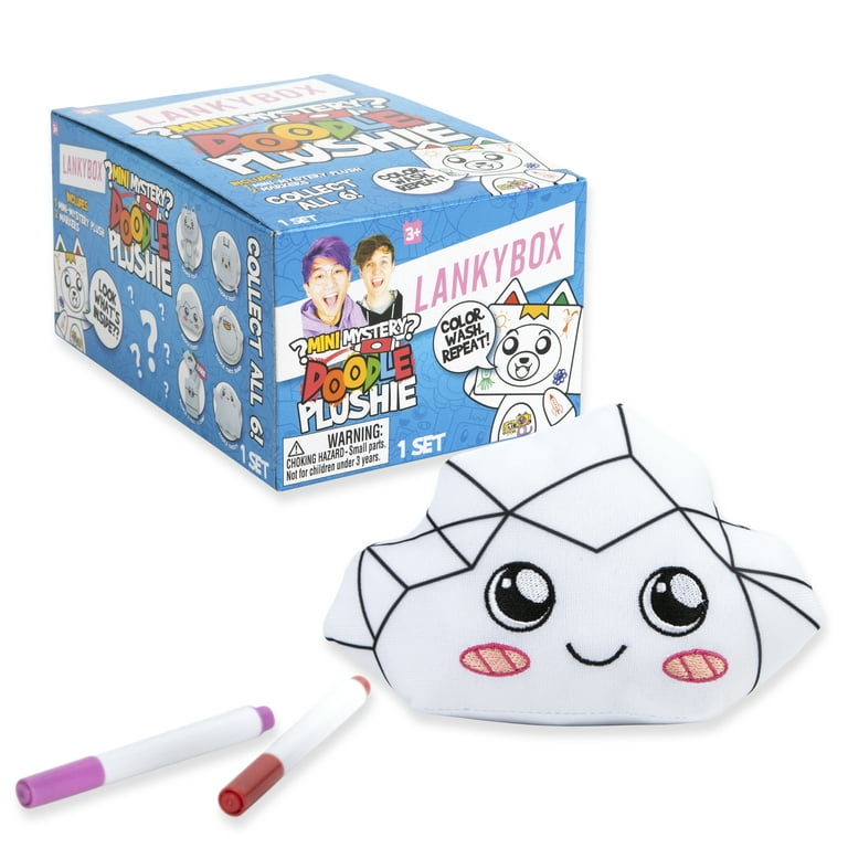 LankyBox Mystery Plush, Doodle Collection, Collectible Mini Plush