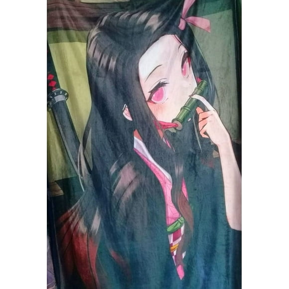 Cobija Frazada Ultra Suave Nezuko Kamado