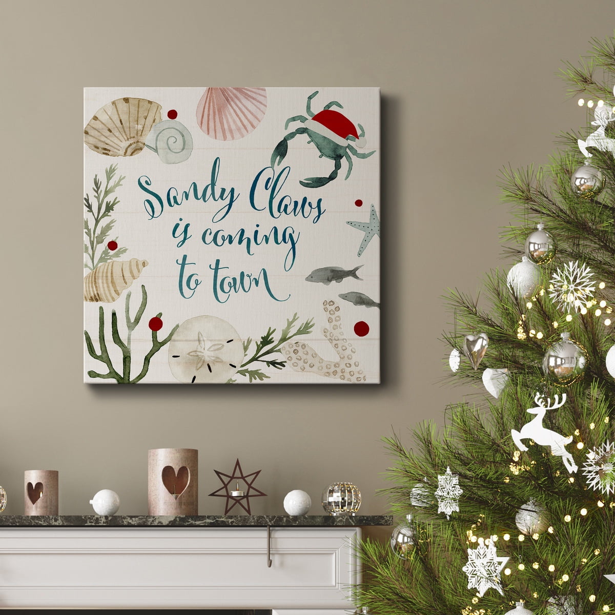 Sun-kissed Christmas III- Gallery Wrapped Canvas